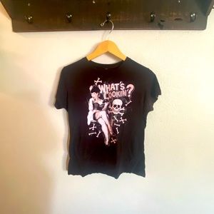 Women’s Plus Size Sourpuss Pinup Tee